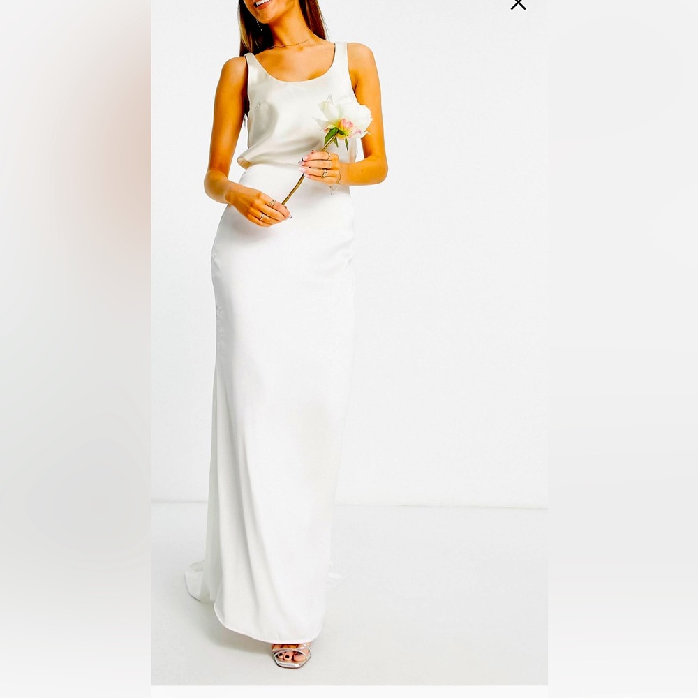 Asos bridal skirt